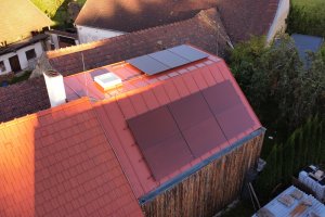 Realizace FVE na rodinn&yacute; dům Z&aacute;luž&iacute;